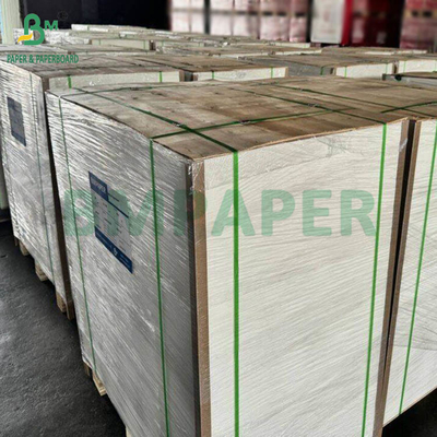330 g 0,44 mm Cartão de papel branco alto Papel sulfato de alvejante para embalagem caixa