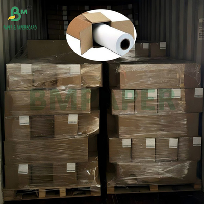 150 gm 200 gm Papel fotográfico duplo lado fosco revestido de branco Papel CAD 30m 50m rolos