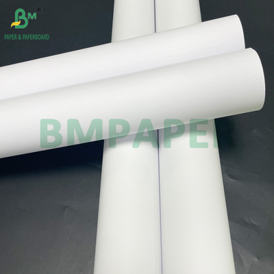 Branco brilhante 24lb 28lb Cor Inkjet Matte Coated Bond Paper Roll 36inch x 150ft