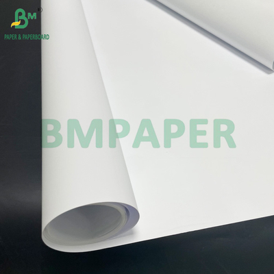 Branco brilhante 24lb 28lb Cor Inkjet Matte Coated Bond Paper Roll 36inch x 150ft