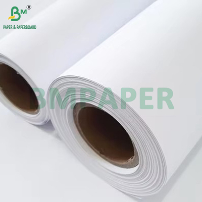 180GSM Large Format Matte Coated Inkjet Plotter Rolo de papel fotográfico 61cm x 30m
