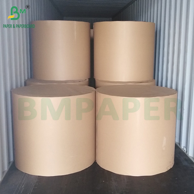 Papel kraft natural de alta resistência para sacos de transporte 70 gm 80 gm