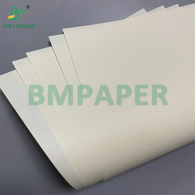 Papel sem madeira de cor marfim liso 50 gm Papel sem revestimento Papel de livro Jumbo Roll