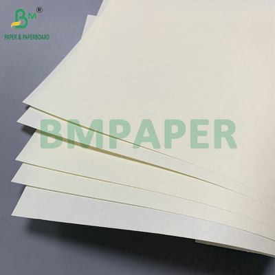 Papel sem madeira de cor marfim liso 50 gm Papel sem revestimento Papel de livro Jumbo Roll