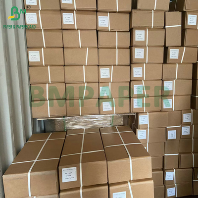 Papel branco sem revestimento de 20 lb CAD para impressão a jato de tinta 36 &quot;x 300&quot; 3 rolos por caixa