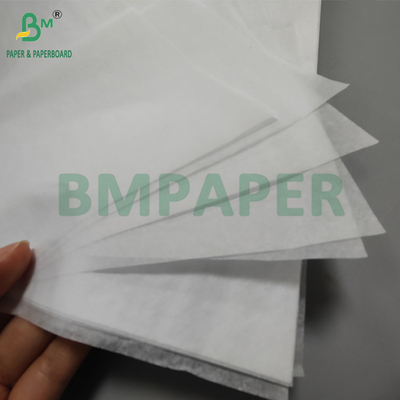 17gm Papel de tecido branco livre de ácido para embrulho de flores 500 x 760 mm Superfície lisa