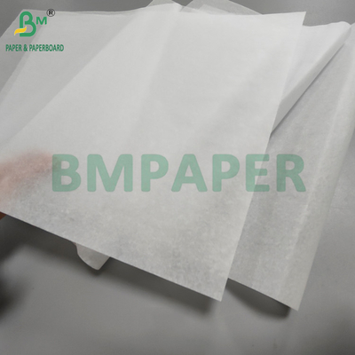 17gm Papel de tecido branco livre de ácido para embrulho de flores 500 x 760 mm Superfície lisa