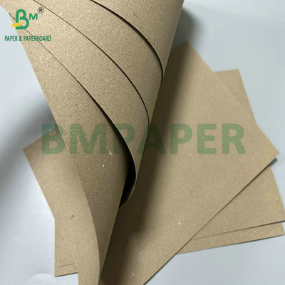 Cor natural 60gm 100gm 120gm Papel artesanal marrom para sacos de compras em folhas