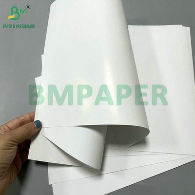 Papel brilhante de 18 x 14 polegadas de duas faces revestido com C2S com 100 gramas 120 gramas