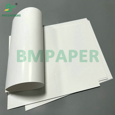 Papel brilhante de 18 x 14 polegadas de duas faces revestido com C2S com 100 gramas 120 gramas