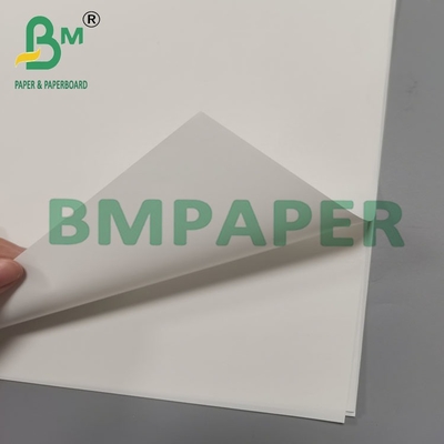 65 gm 70 gm Papel de resistência úmida branco de um lado brilhante para rótulo de cerveja