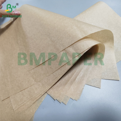 40gm Greaseproof Brown Oven Baking Liner Papel Resistente ao calor 30 x 40 polegadas