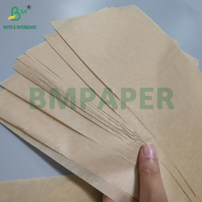 40gm Greaseproof Brown Oven Baking Liner Papel Resistente ao calor 30 x 40 polegadas