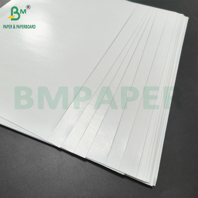 Papel de arte revestido de um lado branco 80 gm 85 gm para uso em etiquetas adesivas
