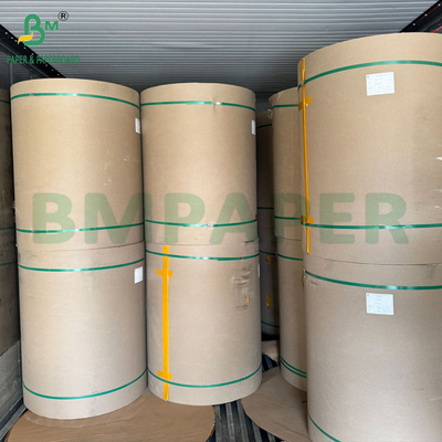 Papel de arte revestido de um lado branco 80 gm 85 gm para uso em etiquetas adesivas