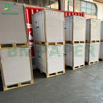 Papel de arte revestido de um lado branco 80 gm 85 gm para uso em etiquetas adesivas