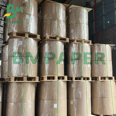 120 g Alta brancura Boa resistência Rolo de papel Kraft branco 889 mm Largura