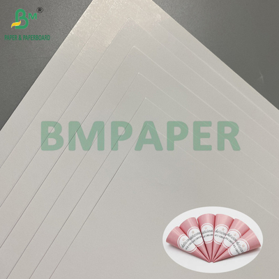 80gm Sorvete Cone Papel Manga Frigorífico Papel Material Grade Alimentar
