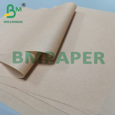 34 g 635 mm Largura Papel de revestimento não branqueado de qualidade alimentar com silicones à prova de gordura