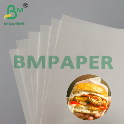 40 g de papel de silicone revestido resistente a lágrimas e à gordura Largura 535 mm