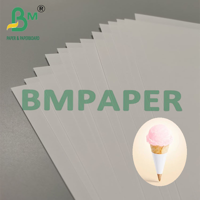 80g Biodegradable Leak Proof Cone Cup Papel de Embalagem Dessert Snack