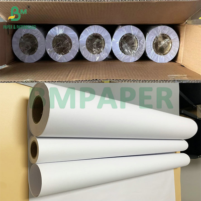 24' 'Rolo Largo Formato 20 lb. CAD Inkjet Bond Rolls 5 Rolls por caixa 2' 'Core