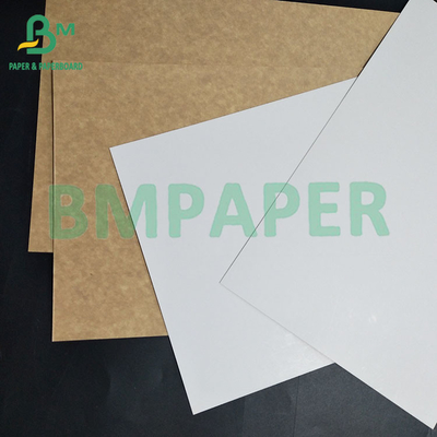 200 gm 360 gm Papel Kraft revestido com argila de qualidade alimentar para embalagens de iogurte