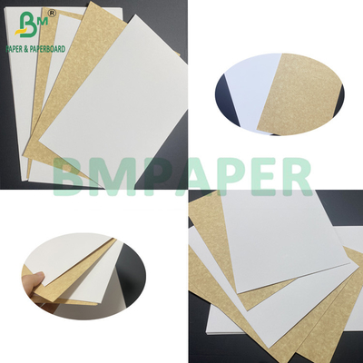 200gm 250gm Grau Alimentar CKB Cartão de Papel Kraft Argile Branco Revestido Kraft Para embalagem de bebidas