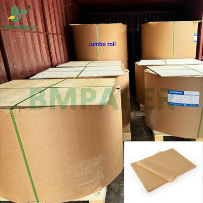 45 gm 60 gm Papel de pergaminho castanho não pegajoso de cozimento 9 x 13 polegadas