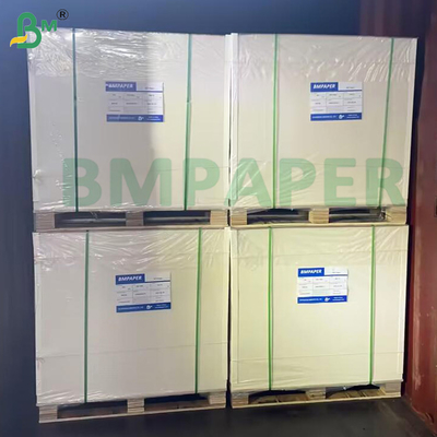 Máquina de papel branca MG branqueada vidrada com alto brilho de um lado 30gm - 70gm