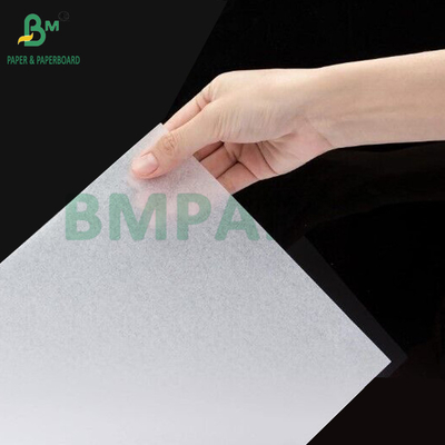 63gm 73gm Rolo de papel de rastreamento de esboço branco para artesanato de bricolage 18 x 24 polegadas