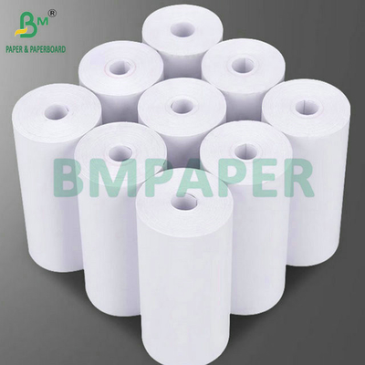 Boa brancura 55g 80mm x 80mm Papel de recibo térmico para impressão
