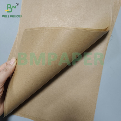 Papel de cozinha descartável de qualidade alimentar 40GSM marrom para forno de microondas