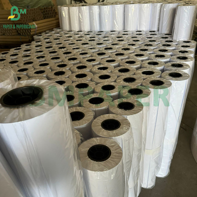 Papel Bond de 20 lb em 2 "Core para impressão CAD em impressoras de jato de tinta de grande formato