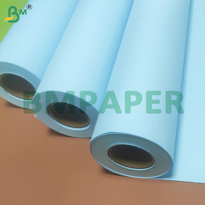 Dois lados de papel de desenho durável azul para engenharia