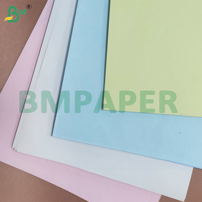 48-80 GSM Papel não carbono revestido NCR colorido para impressão e escrita