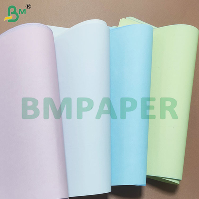 48-80 GSM Papel não carbono revestido NCR colorido para impressão e escrita