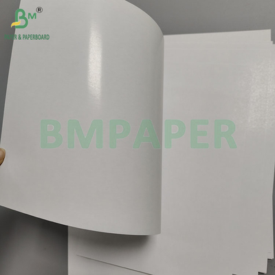 300gm 330gm Papel Branco C2S Brilhante Com Núcleo Negro Azul Papel de Alta Rigidez