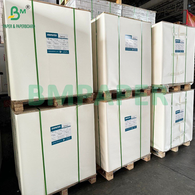 300gm 330gm Papel Branco C2S Brilhante Com Núcleo Negro Azul Papel de Alta Rigidez