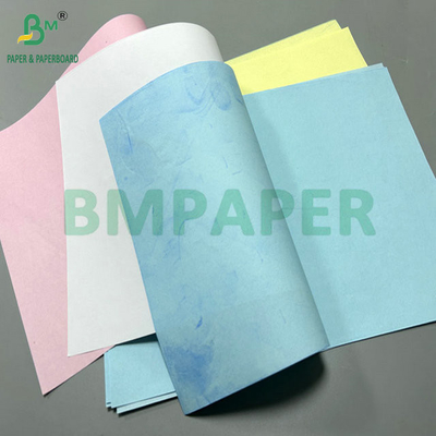 20LB Papel sem carbono multicolorido 8 1/2 x 11 1/2 Para impressão offset