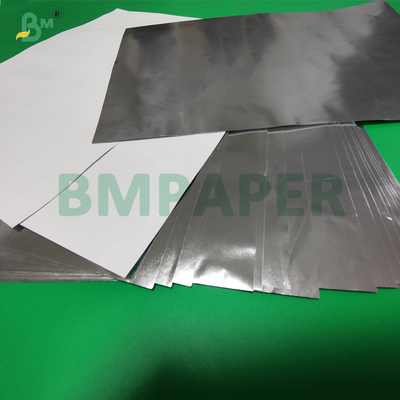 68gm 70gm Prata Metallizada Papel de Força Molhada Para rótulo de pescoço de cerveja 700mm