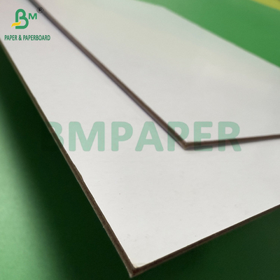 2mm 1400gm Duplex de espessura 78 x 109mm Dois lados Papelão Branco Para Caixa de Cartão