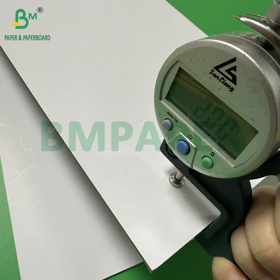 2mm 1400gm Duplex de espessura 78 x 109mm Dois lados Papelão Branco Para Caixa de Cartão