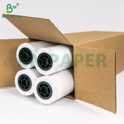 20LB papel não revestido de formato largo para impressoras HP 36′′ X 150′ 2′′