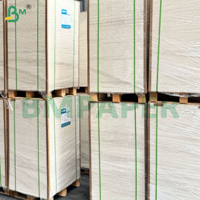190gm+15gm Revestimento em PE seguro para alimentos Pulpa virgem Folhas de papel castanho