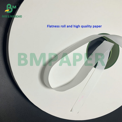 Papel Kraft branco de 32 mm 24 gm para embalagens individuais de palha