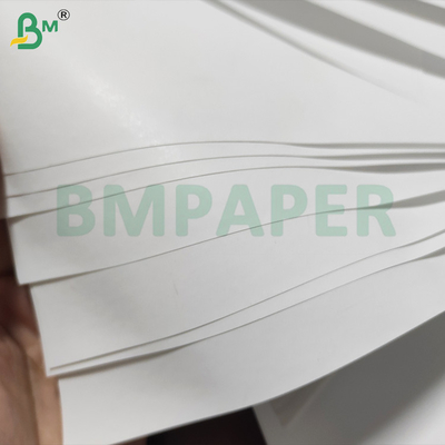Papel de recibo térmico de 65 gm em granel de 90um, papel branco