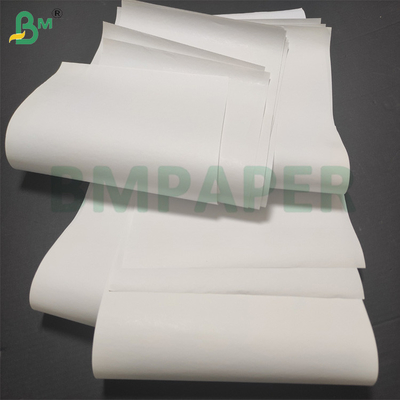 Papel de recibo térmico de 65 gm em granel de 90um, papel branco