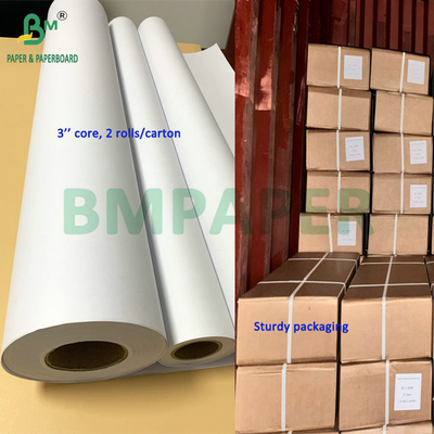 32 lb 35 lb Brilho Largo formato CAD Bond Roll 24' 36' x 100'