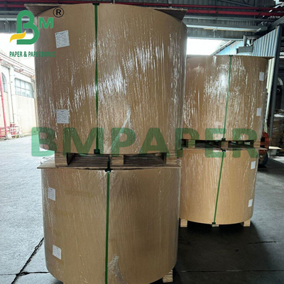80g 25kg 40kg Papel Kraft Durável Compostavel Marrom Saco Extensivel